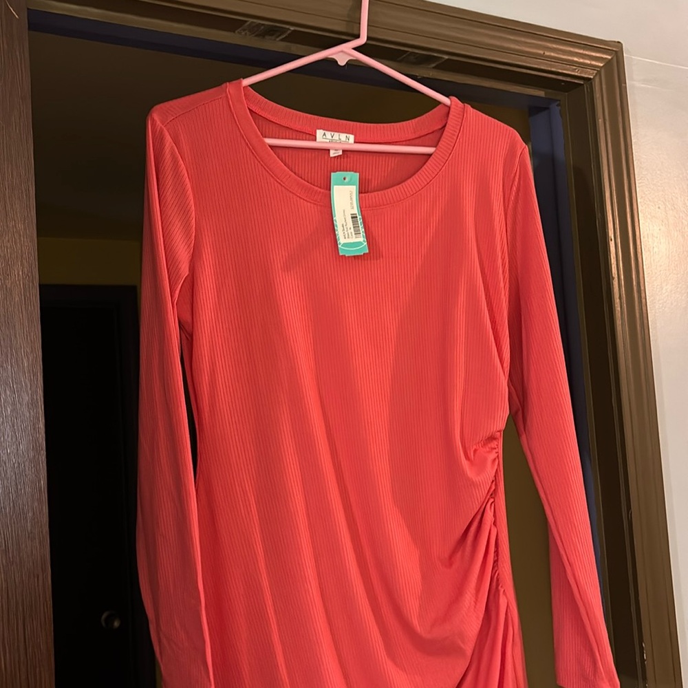 Avln Studio Dress - coral